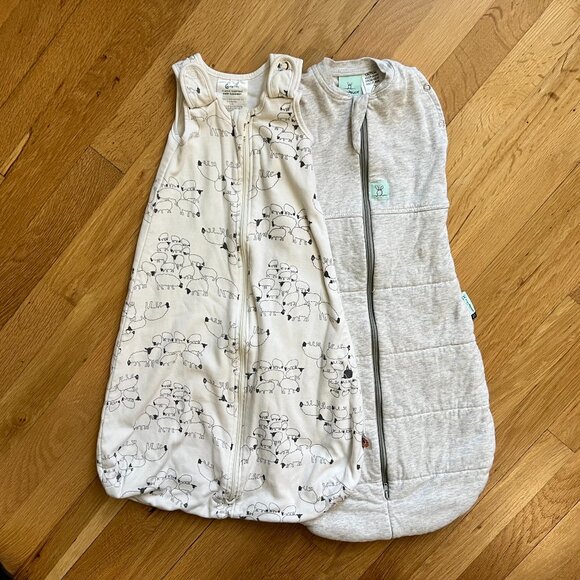 ErgoBaby ErgoPouch Sleep Sack 2.5 TOG Set of 2 Sz 0-6 Months - Picture 1 of 3